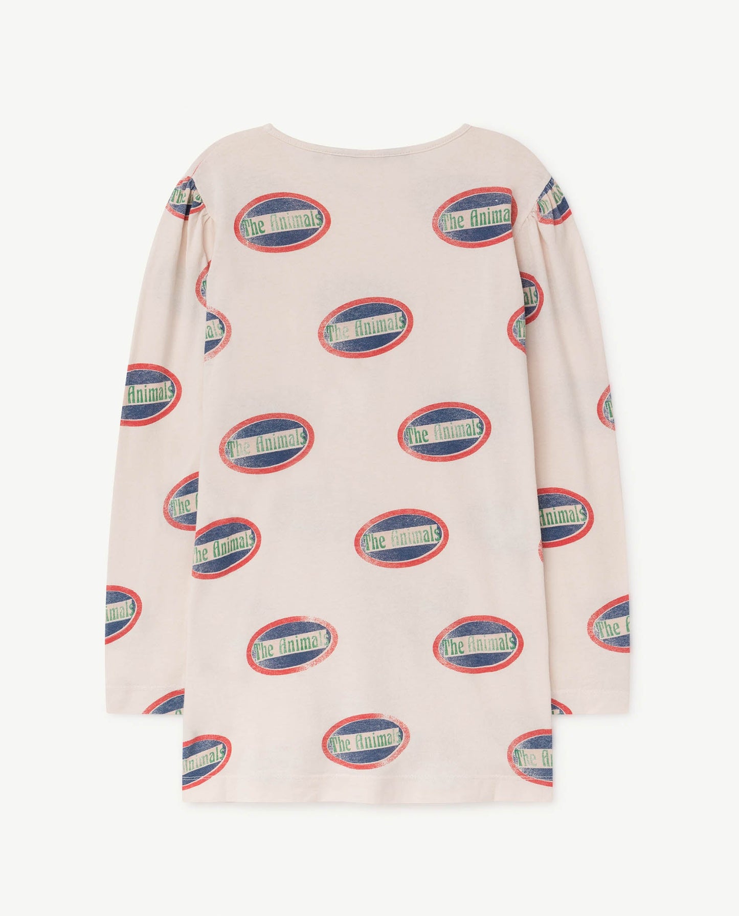 Girls Pink Printed Cotton Dress