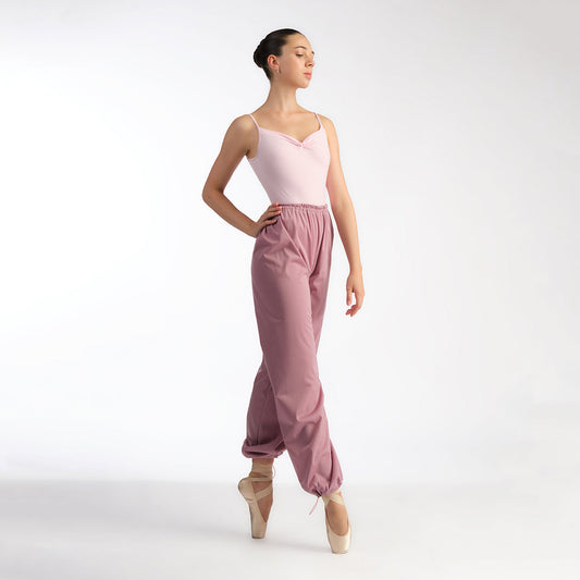女士粉色芭蕾舞热身裤(0405/Dusty Pink)