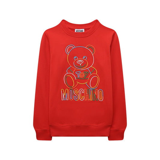 Boys & Girls Red Bear Sweatshirt