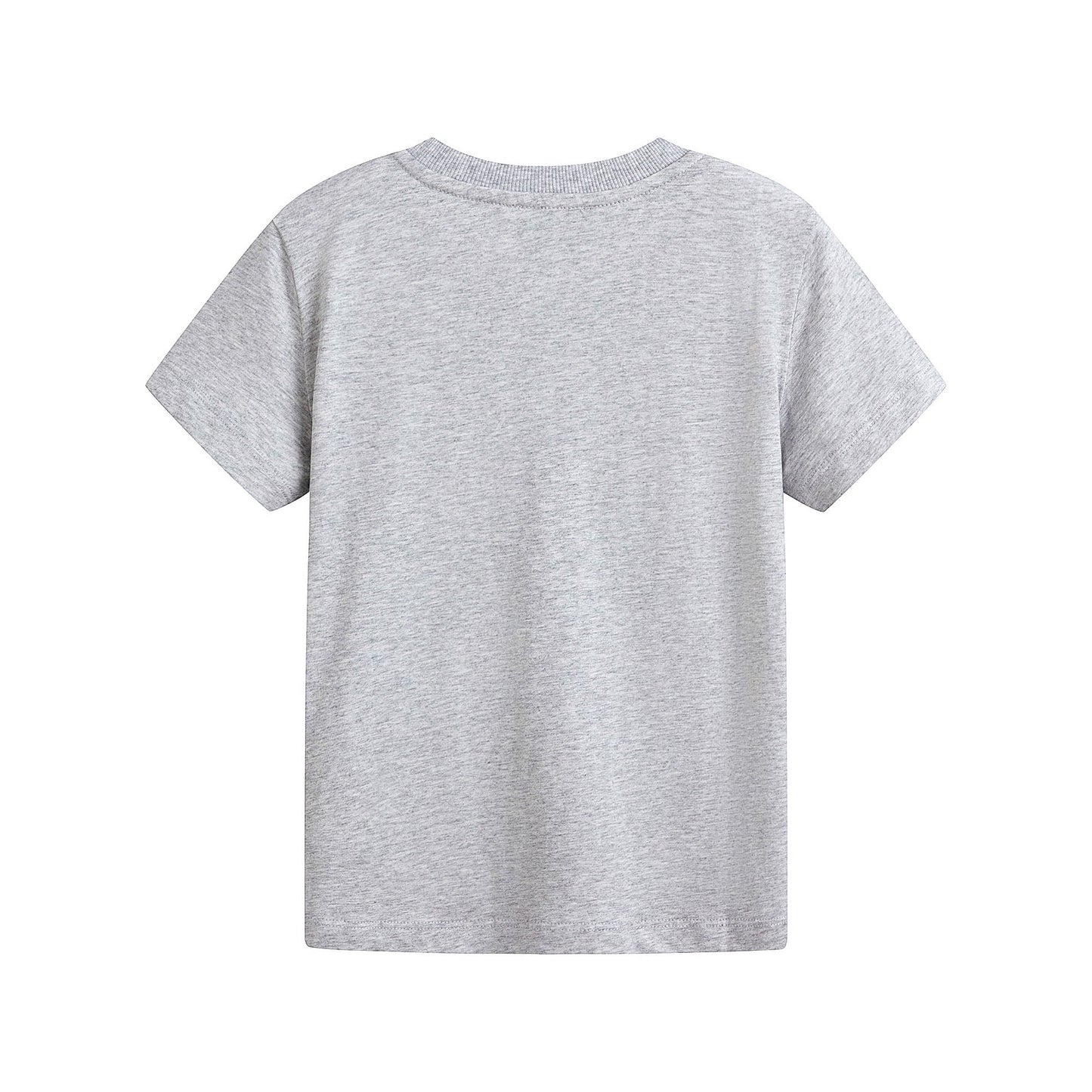 儿童灰色Logo棉T恤