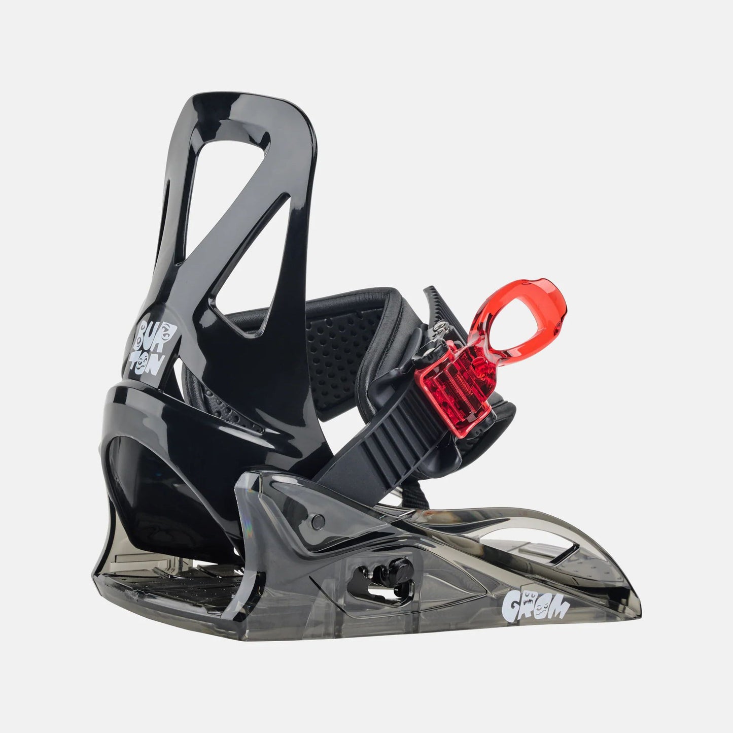 儿童黑色"Grom Disc"滑雪固定器