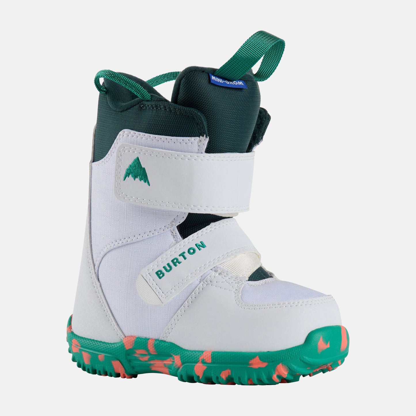 儿童白色"Mini Grom"滑雪靴