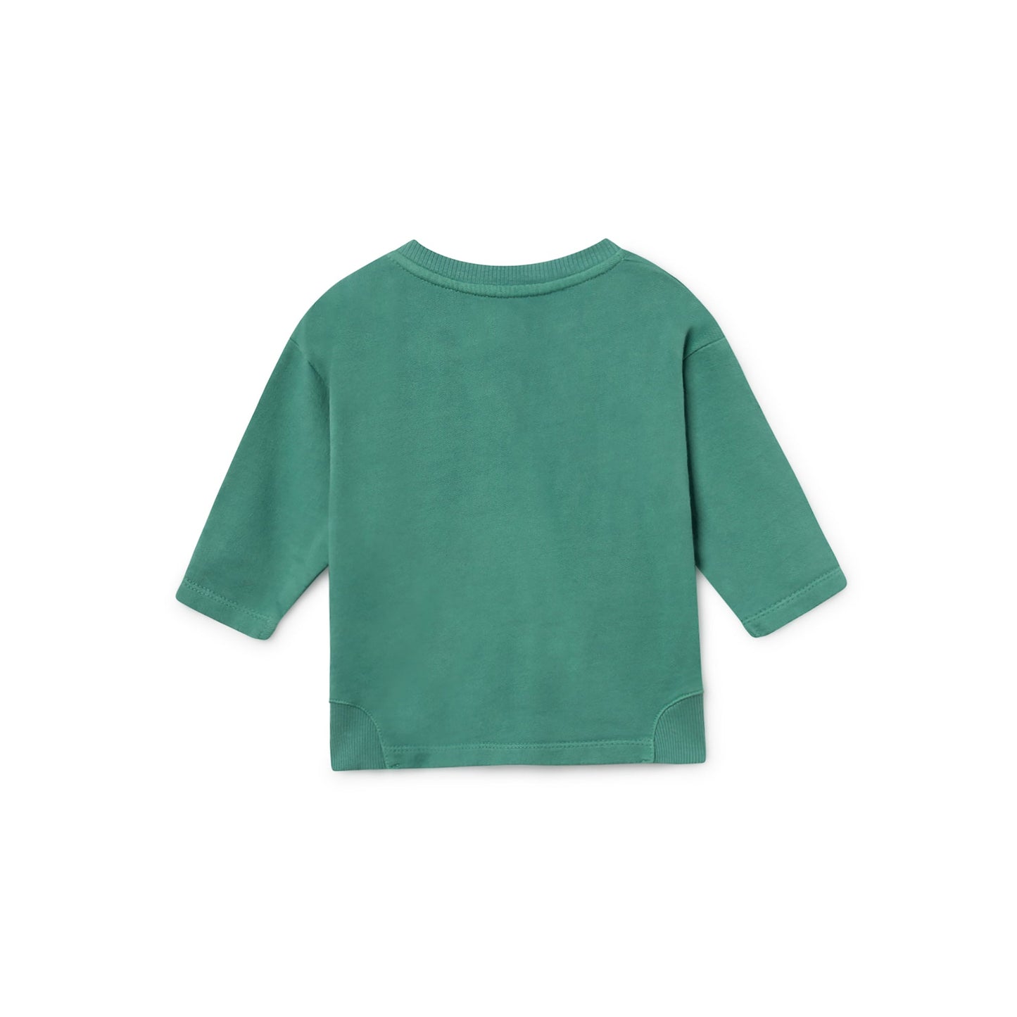 Baby Frosty Spruce Orange Cotton Sweatshirt