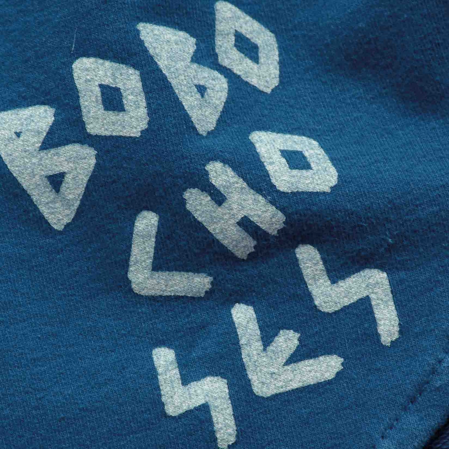 儿童深蓝色Logo棉短裤