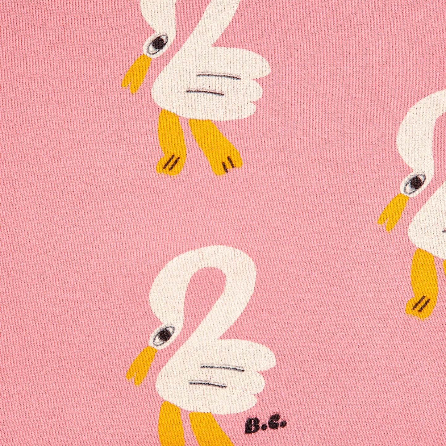 女童粉色印花棉拉链上衣