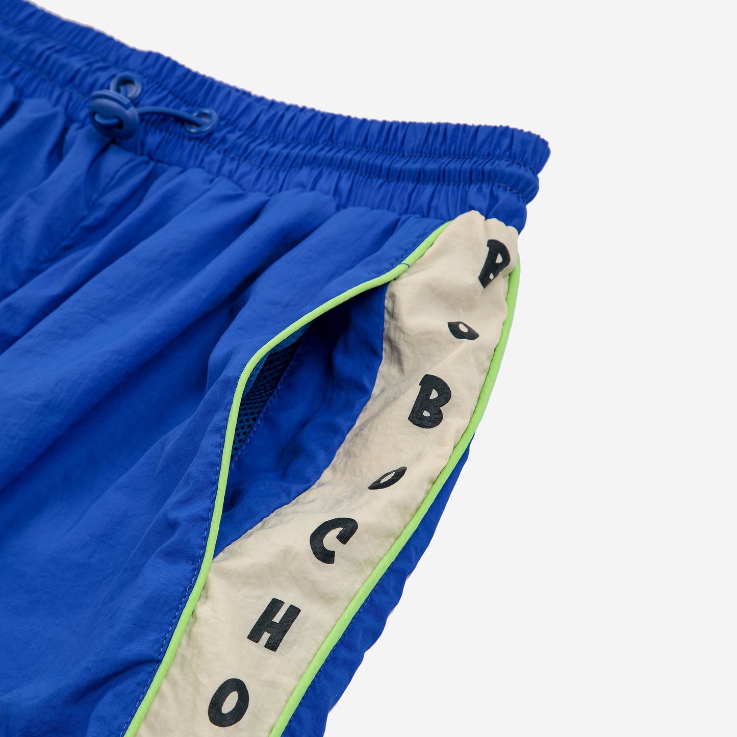 男童蓝色Logo长裤