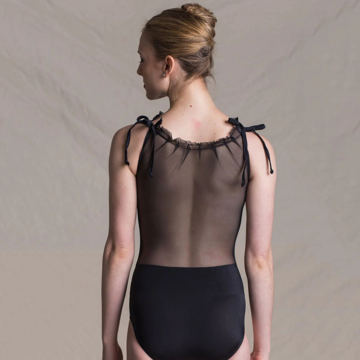 女士黑色芭蕾舞连体衣(1406/Black)
