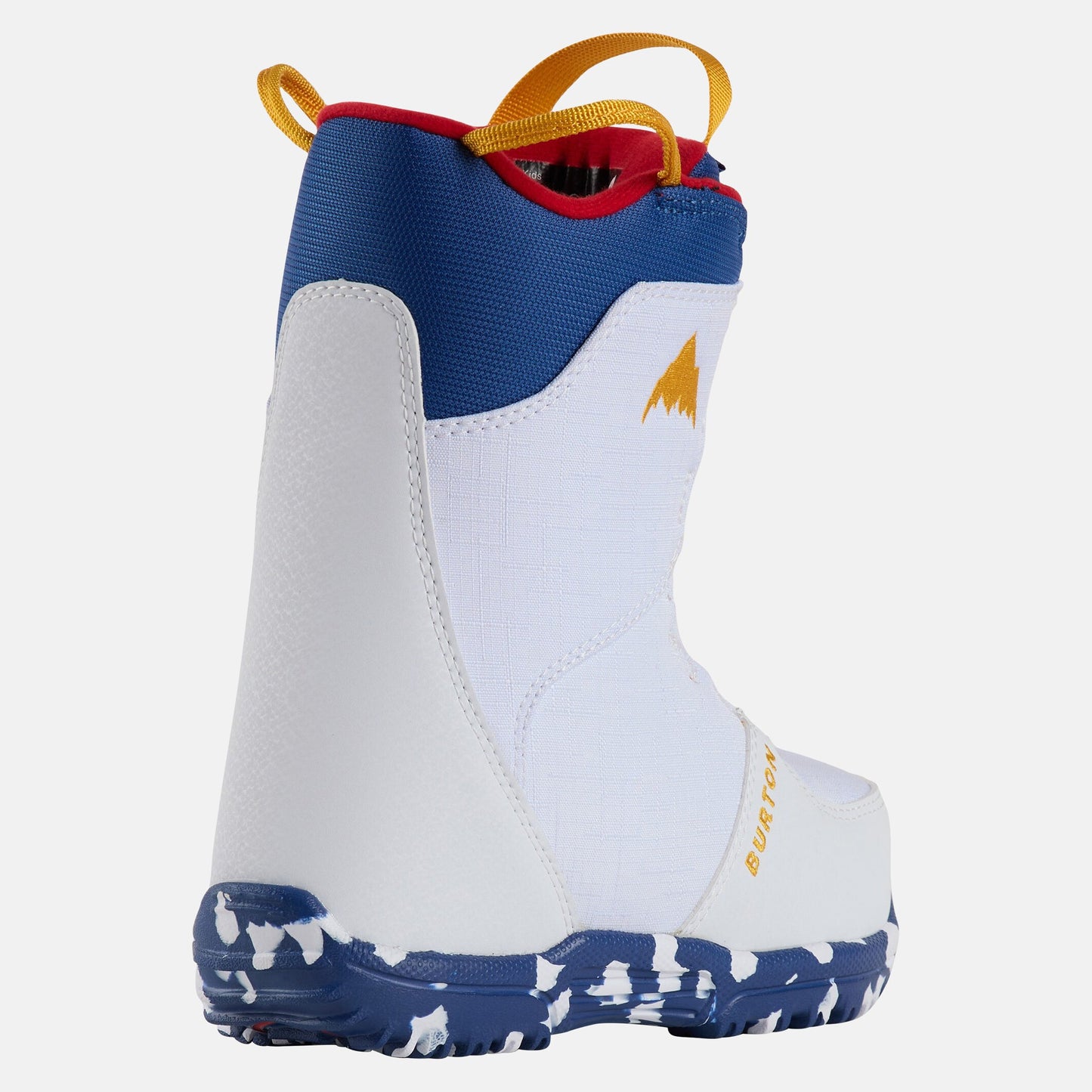 儿童白色"Grom BOA®"滑雪靴