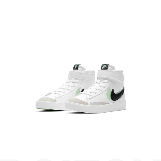 Nike Blazer Mid 77 SE 双钩 黑白绿运动鞋