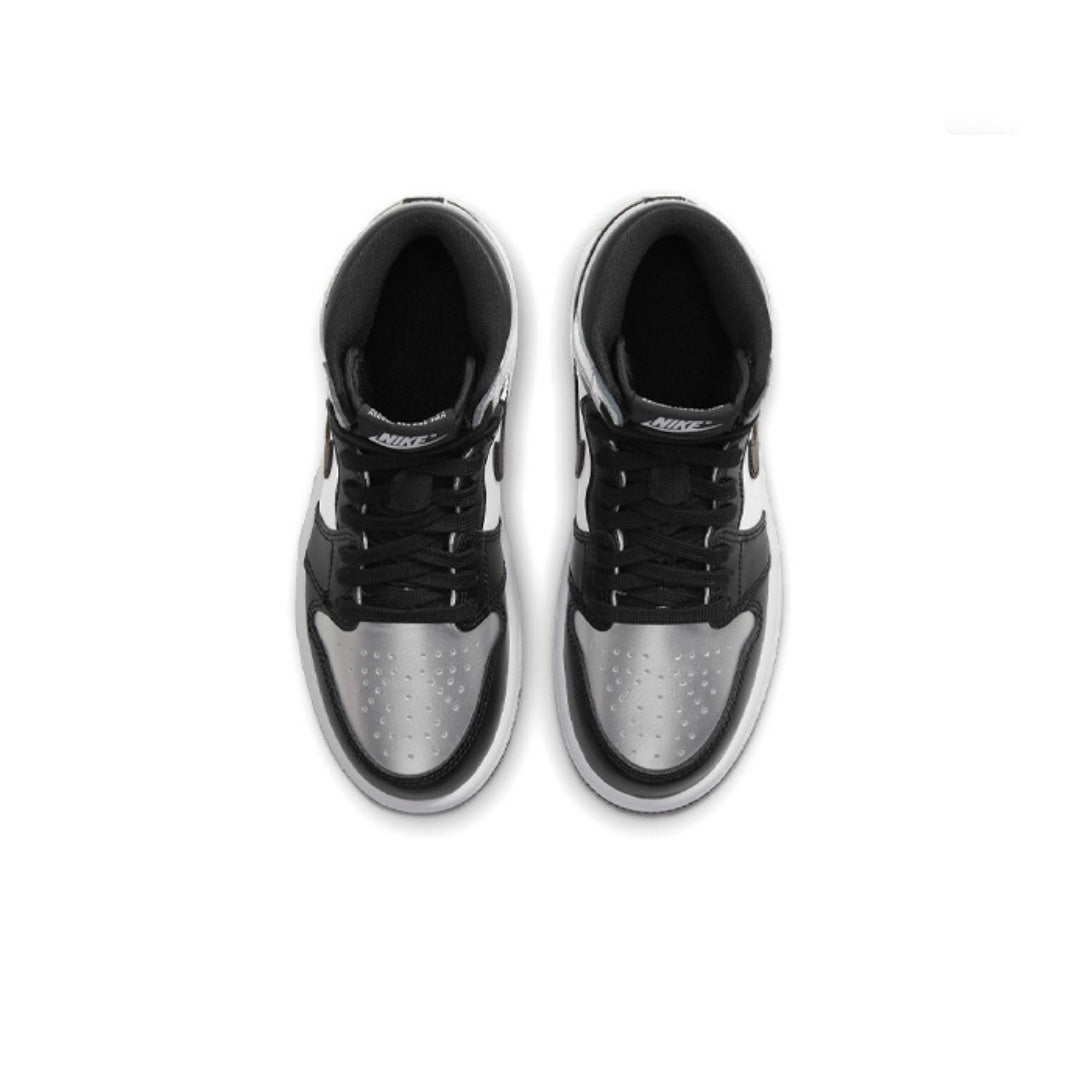 Air Jordan 1 Retro High OG "Silver Toe"银色运动鞋
