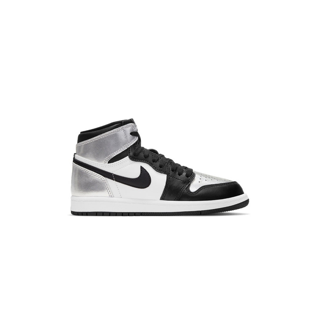 Air Jordan 1 Retro High OG "Silver Toe"银色运动鞋