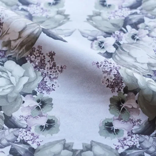 女童浅蓝色"Flower gate sand gray"芭蕾舞连体衣(高叉)