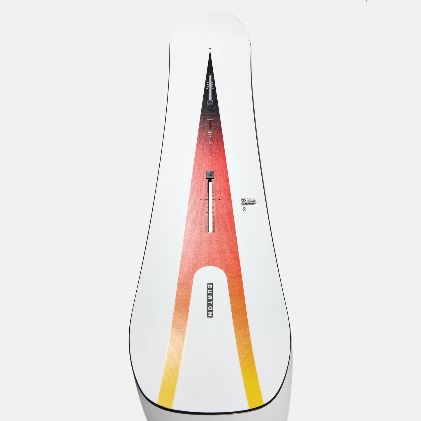 儿童橙色Logo滑雪板