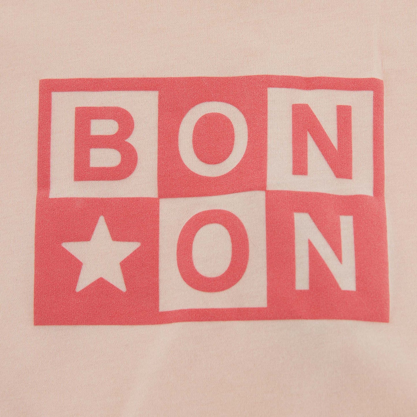 女童粉色Logo棉T恤