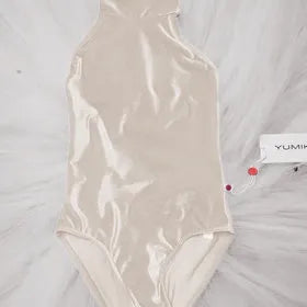 女童奶油白"Sarah/V-Buttermilk/V-Buttermilk"芭蕾舞连体衣