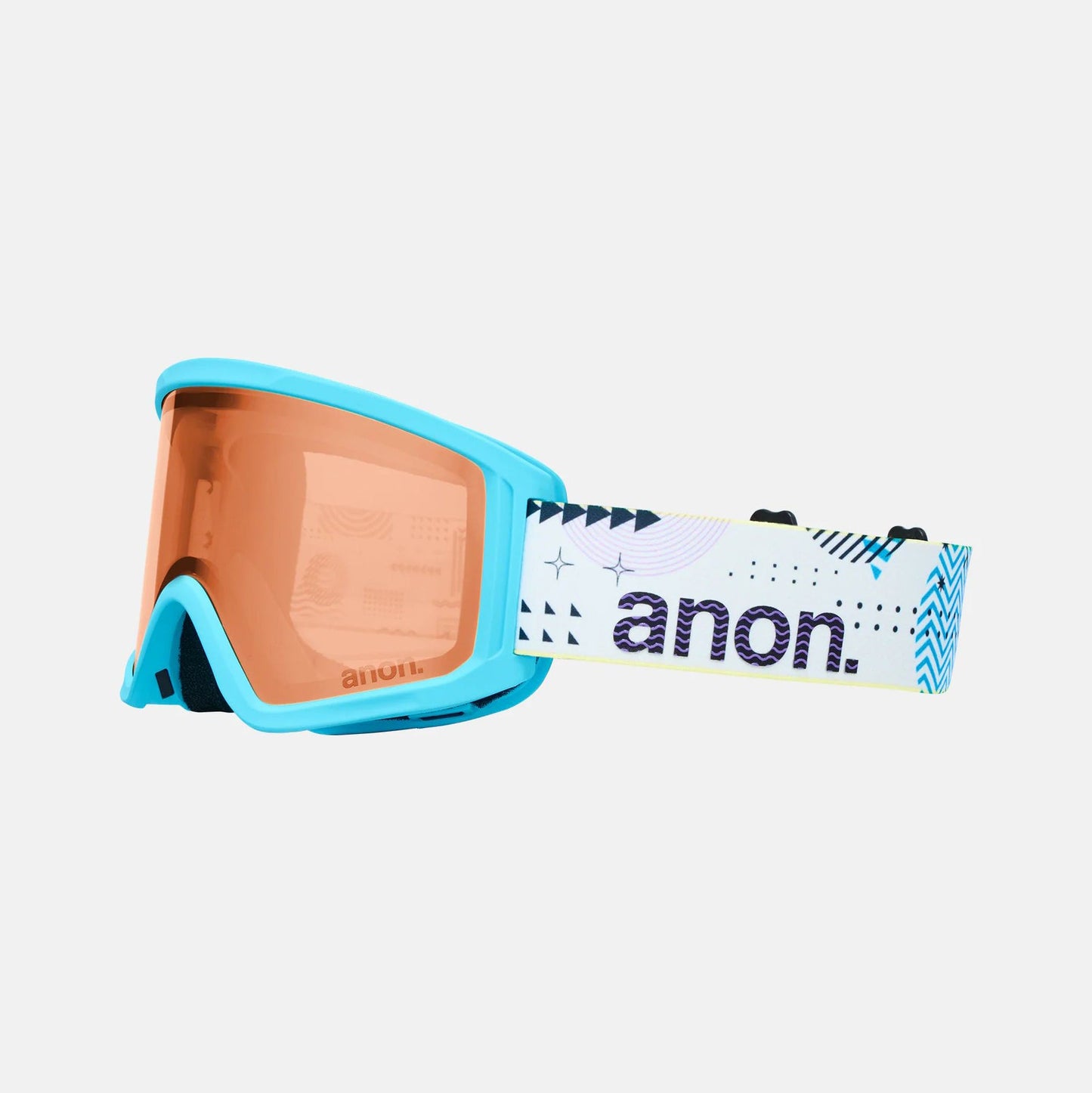 儿童浅蓝色"Anon Tracker 2.0"滑雪镜&面罩套装