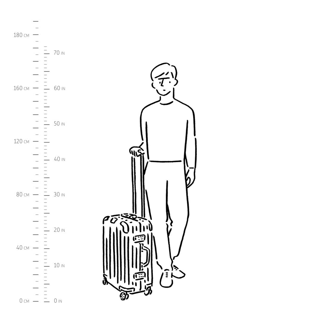22寸Original Cabin Plus黑色登机箱
