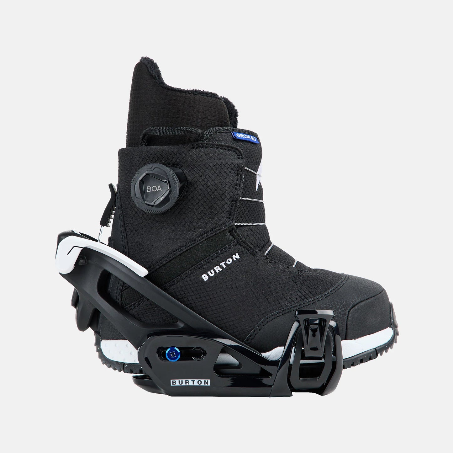 儿童黑色"STEP ON"滑雪固定器