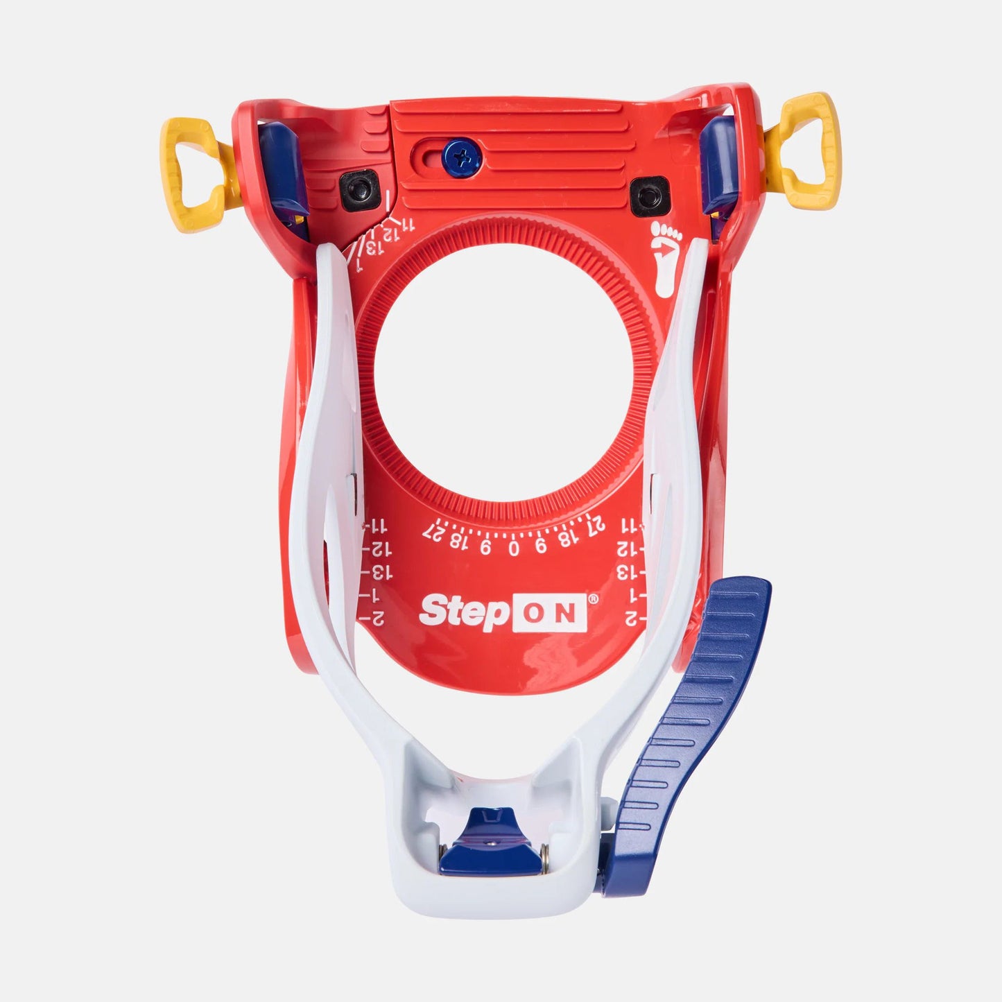 儿童彩色"STEP ON"滑雪固定器
