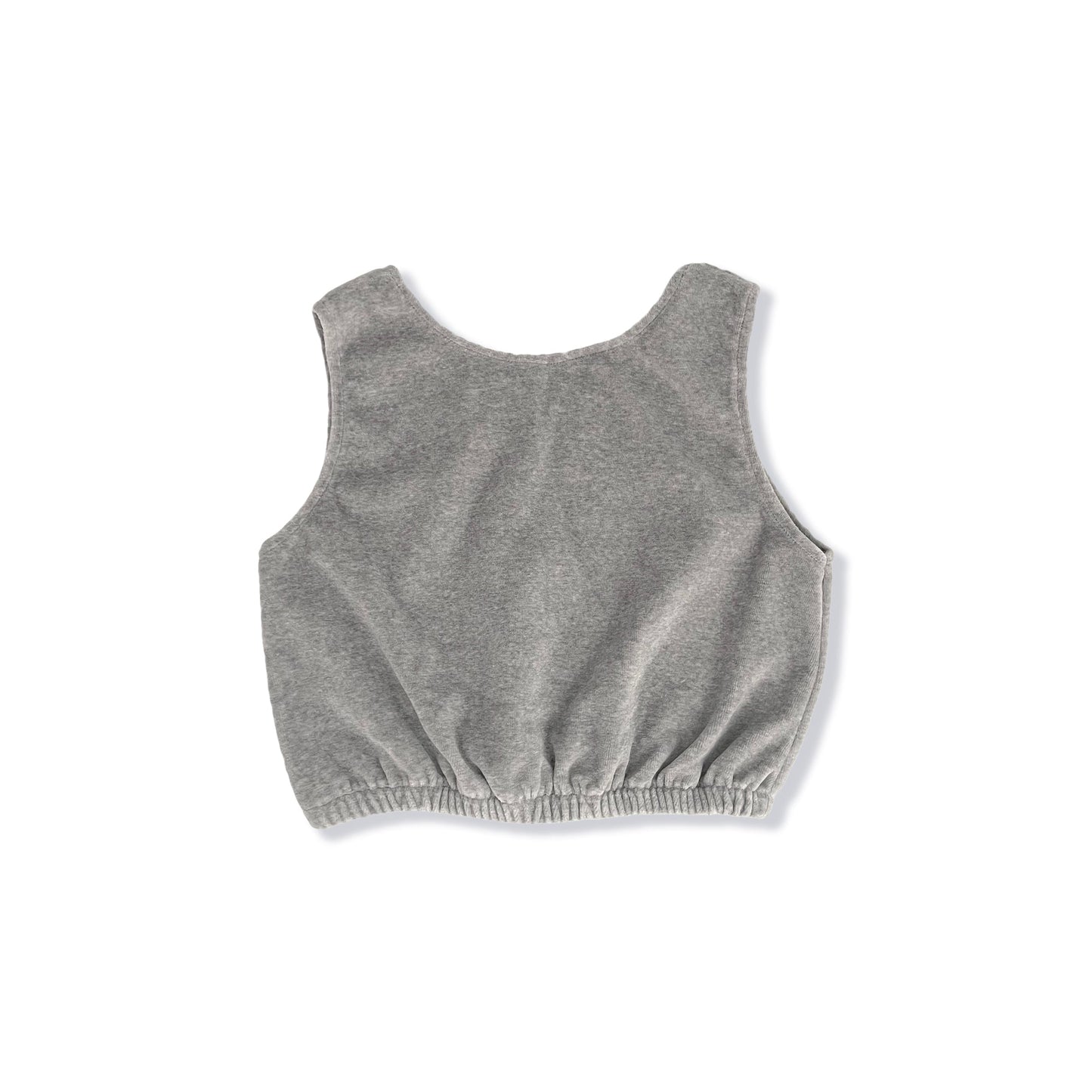 女童灰色Logo背心