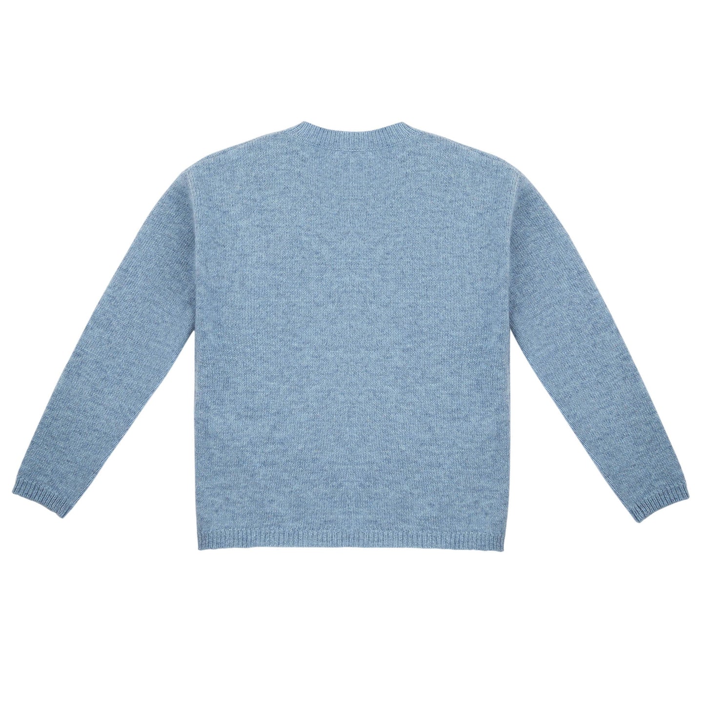 Girls Light Blue Wool Sweater