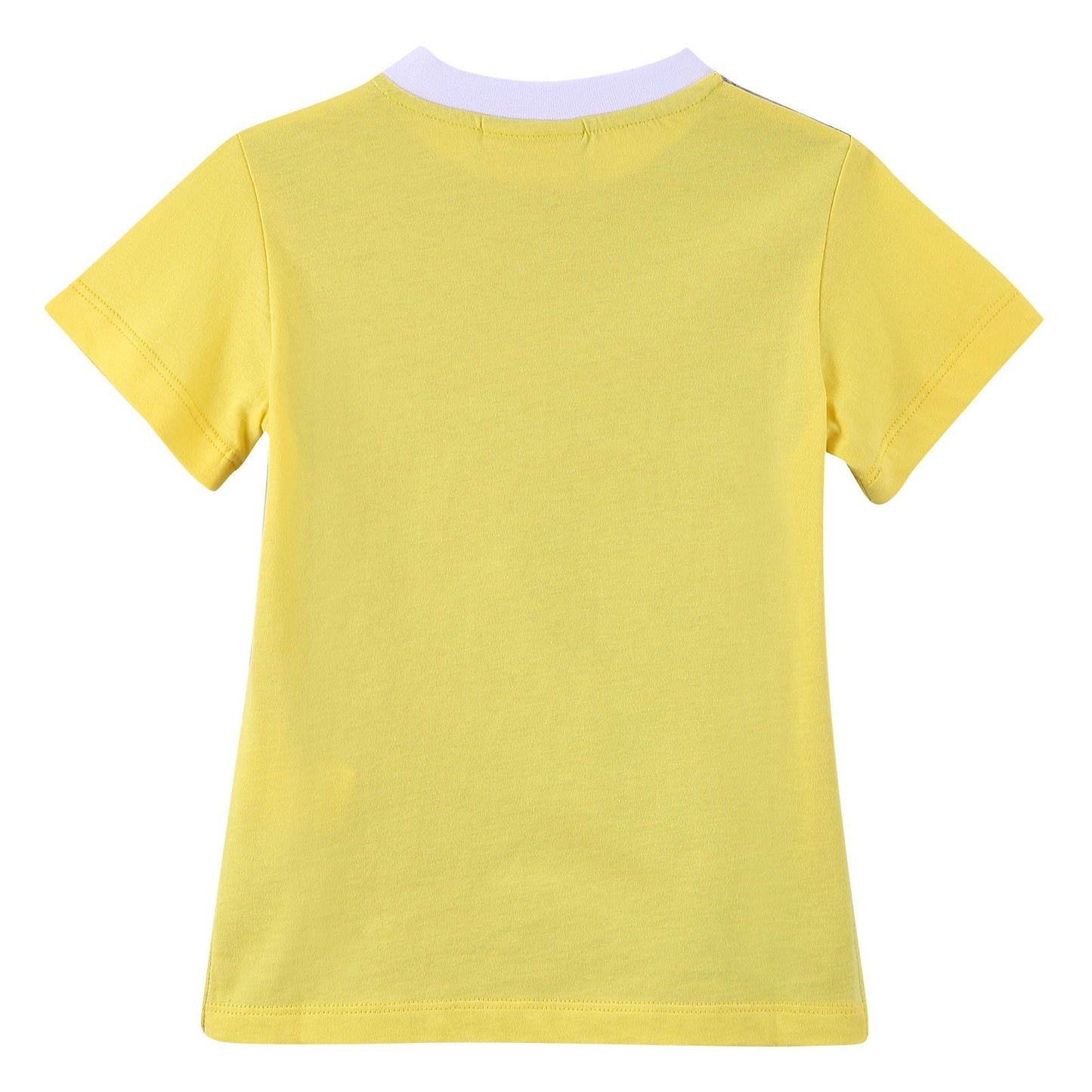 Boys Grey&Yellow 'FF Monster' Printed Cotton T-Shirt