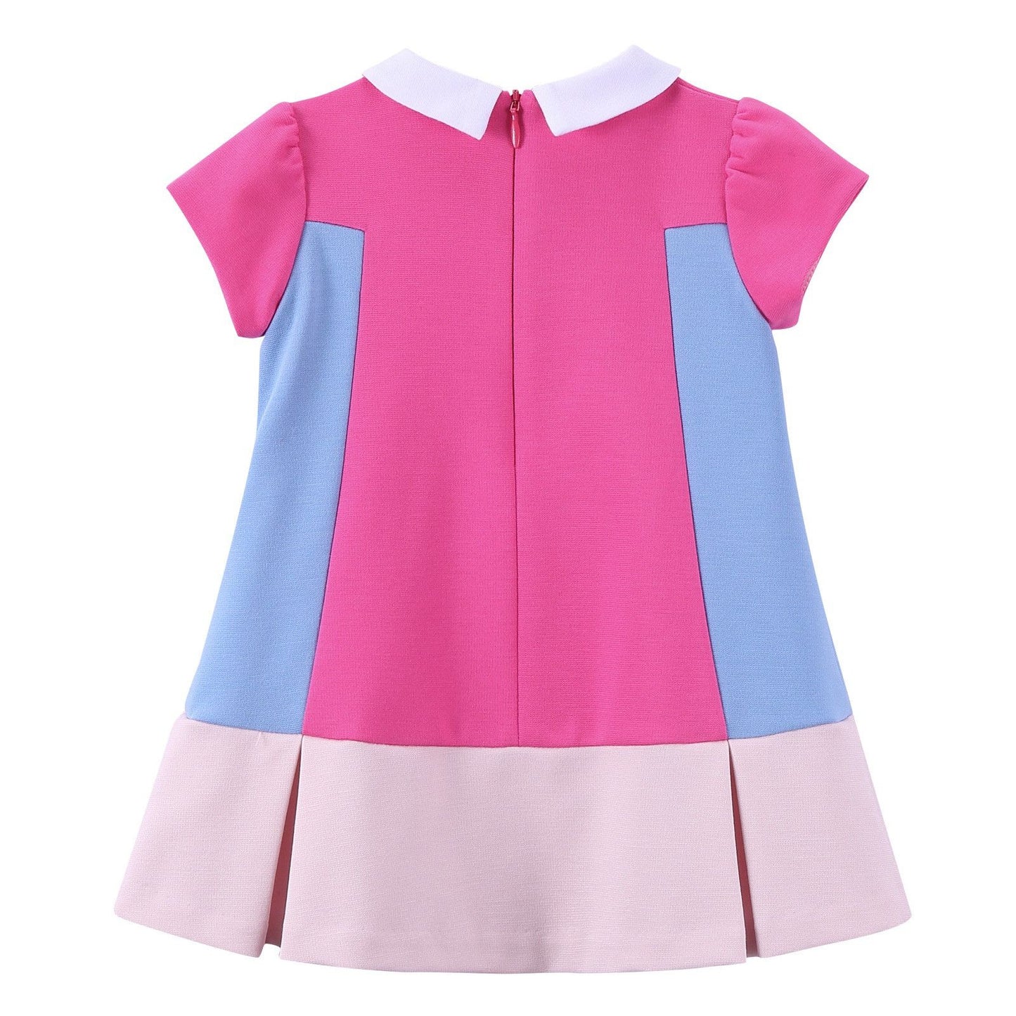 Baby Girls Multicolor Peter Pan Collar Dress