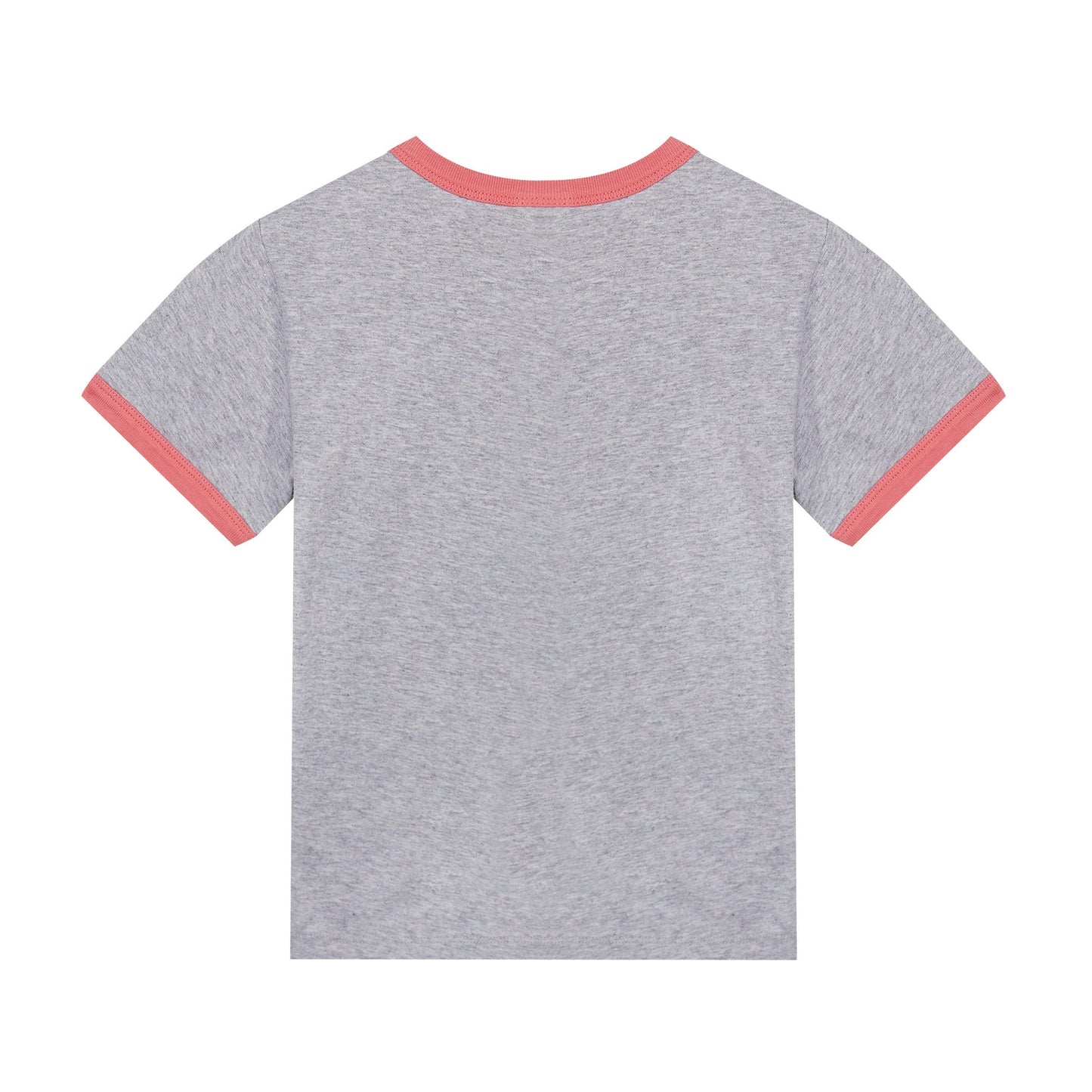 女童灰色Logo棉T恤