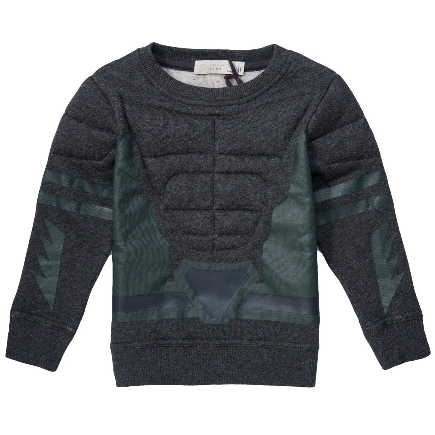 Rowbow Boys Dark Grey Fleece Sweatshirt