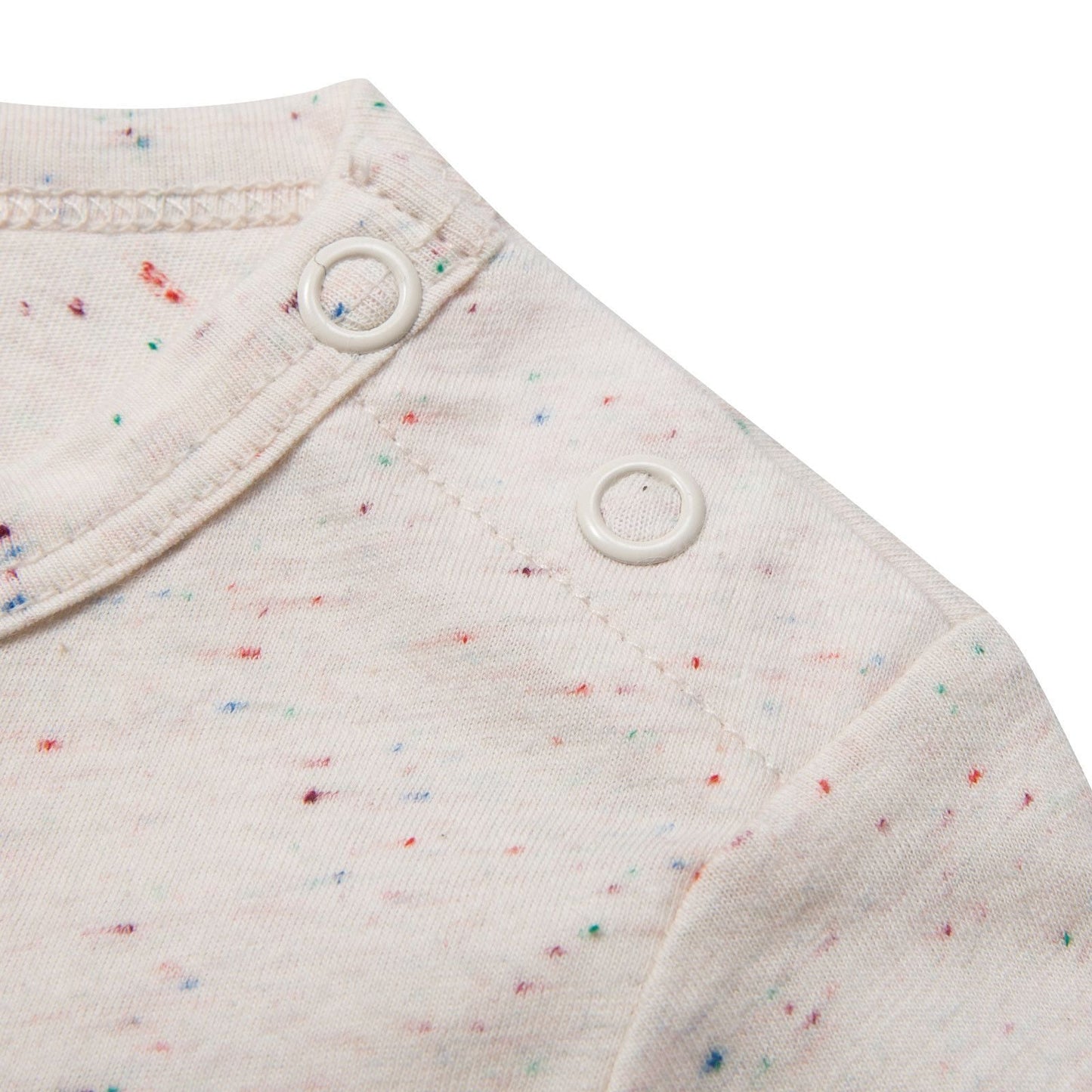 Georgie Baby Grey Cotton T-Shirt With Print Multicolor Flower Logo