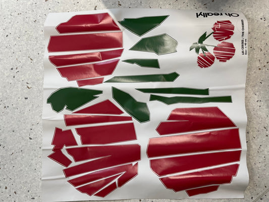 樱桃贴图( 40 x 40 cm )