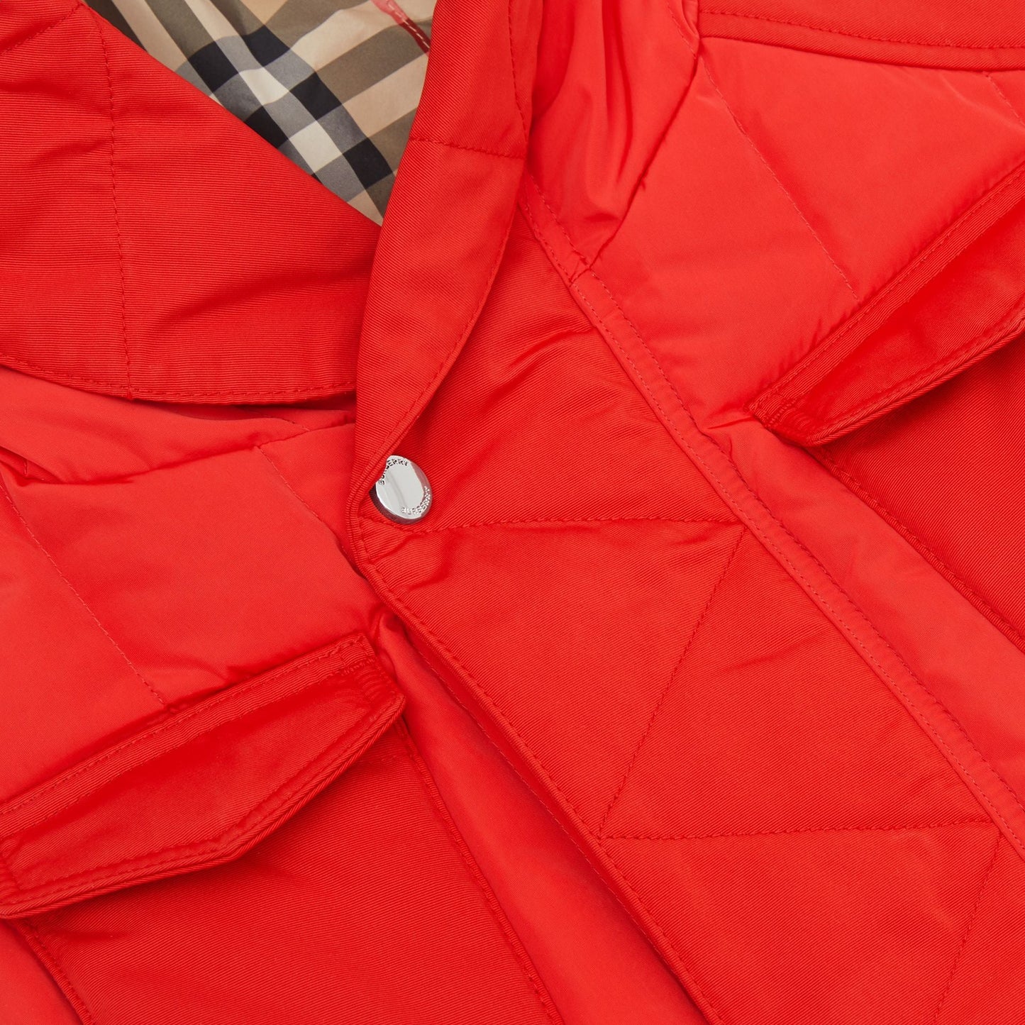 Boys Bright Red Gilet