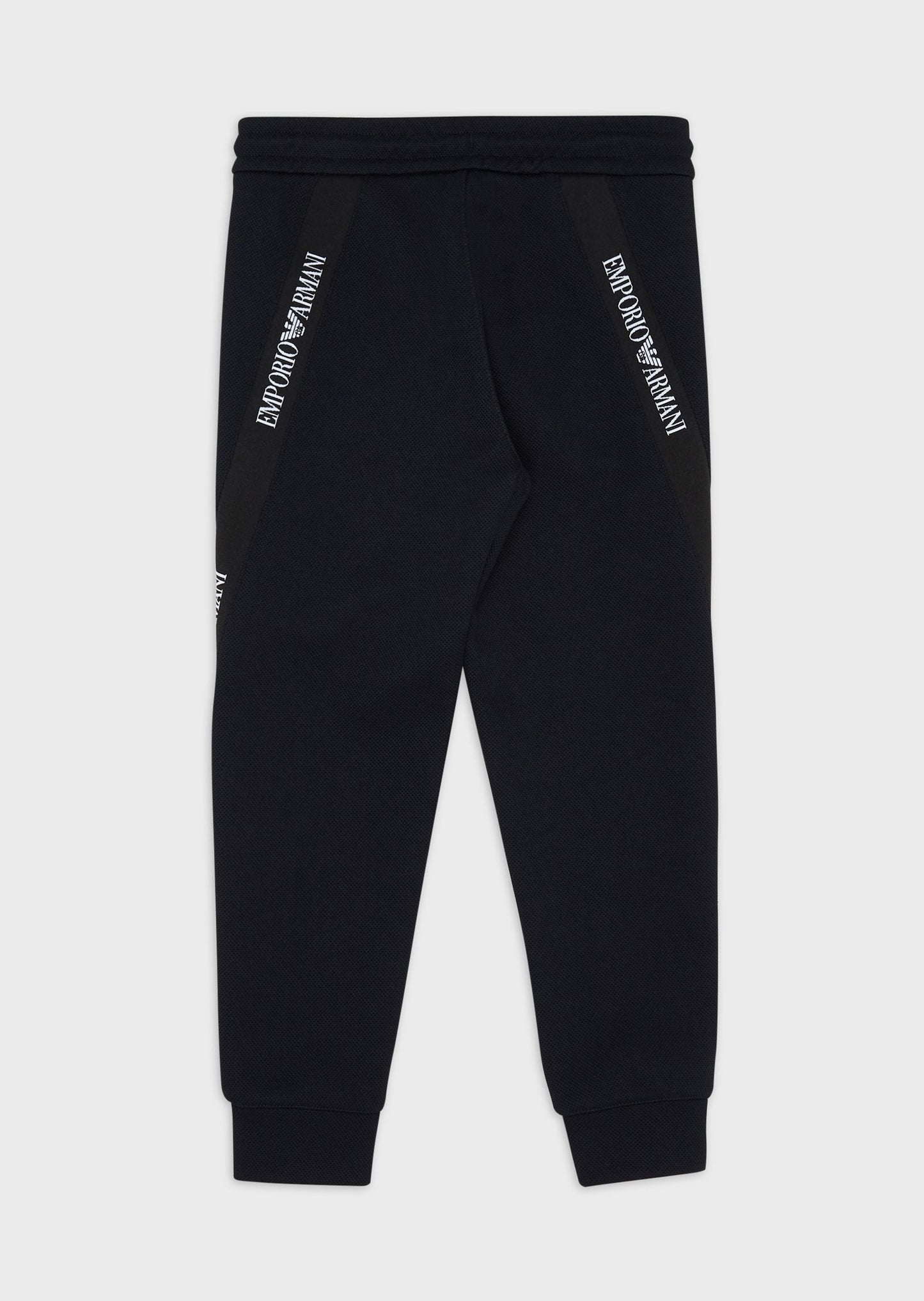 Boys Navy Blue Drawsting Trousers