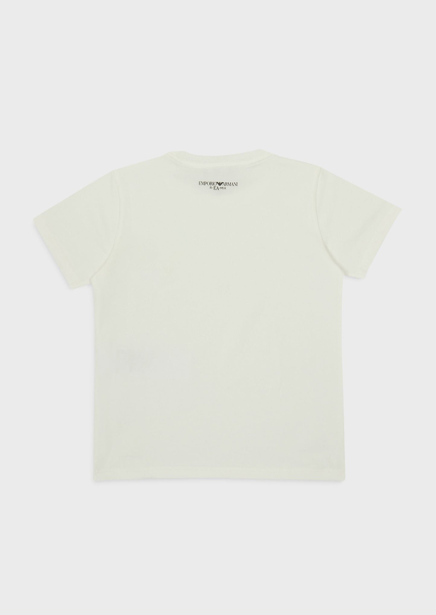Boys White Cotton T-shirt