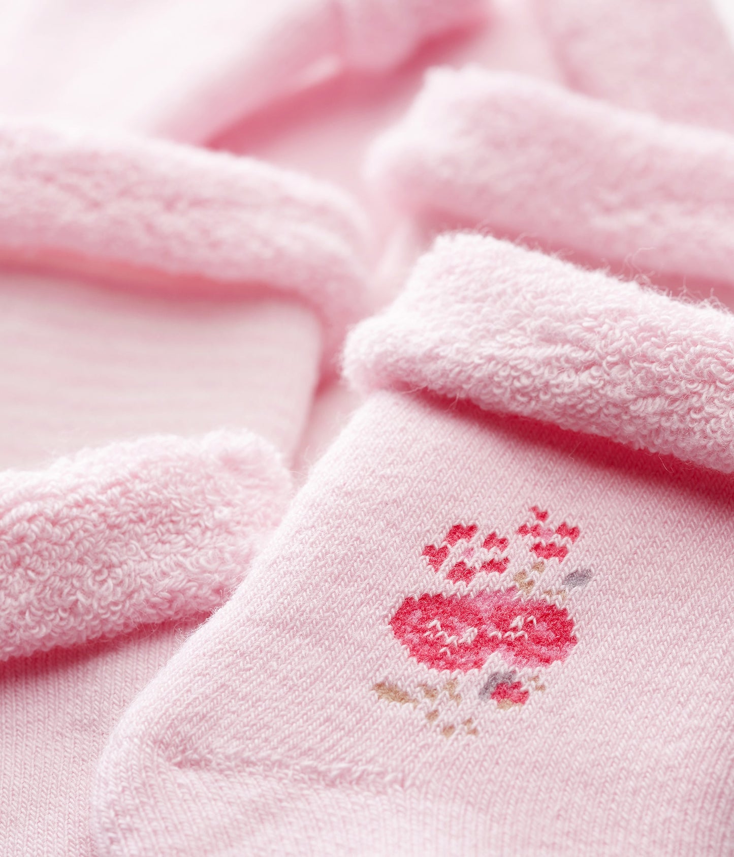 Baby Girls Pink Cotton Socks Sets
