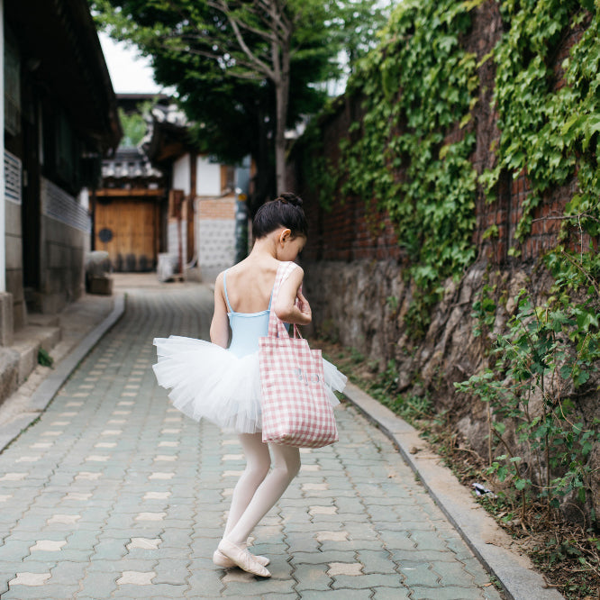 女童蓝色芭蕾舞连体衣