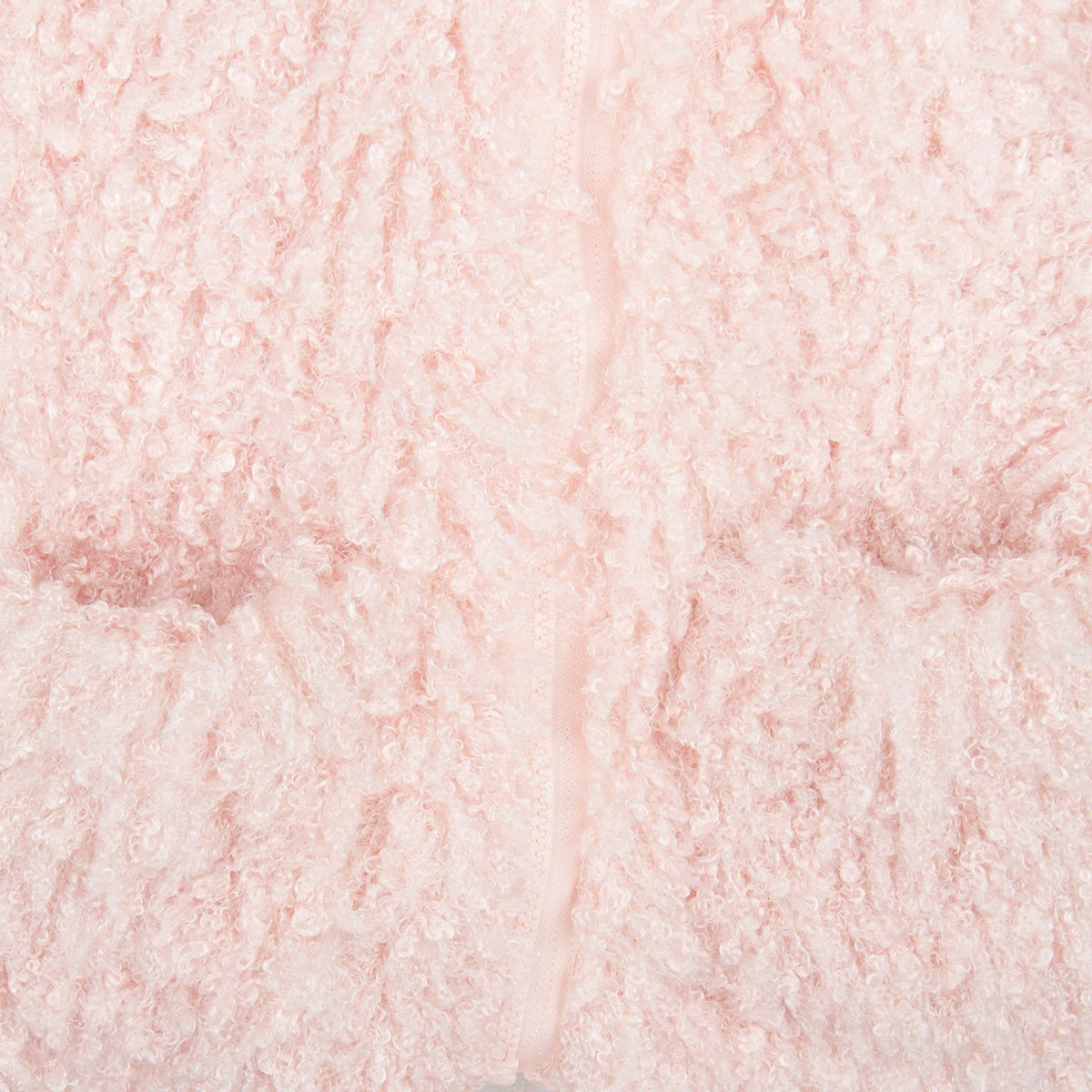 Sparkles Girls Pink Fluffy Coat With Two Pockets