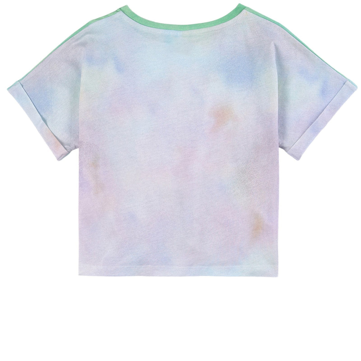 Girls Multicolor Butterfly Cotton T-Shirt