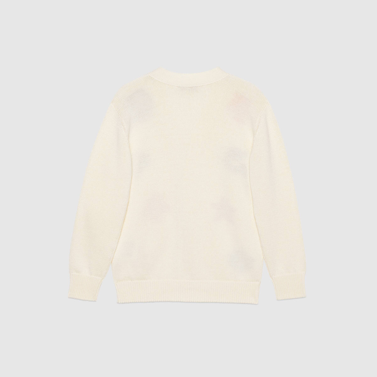 Boys & Girls White Embroidery Cardigan