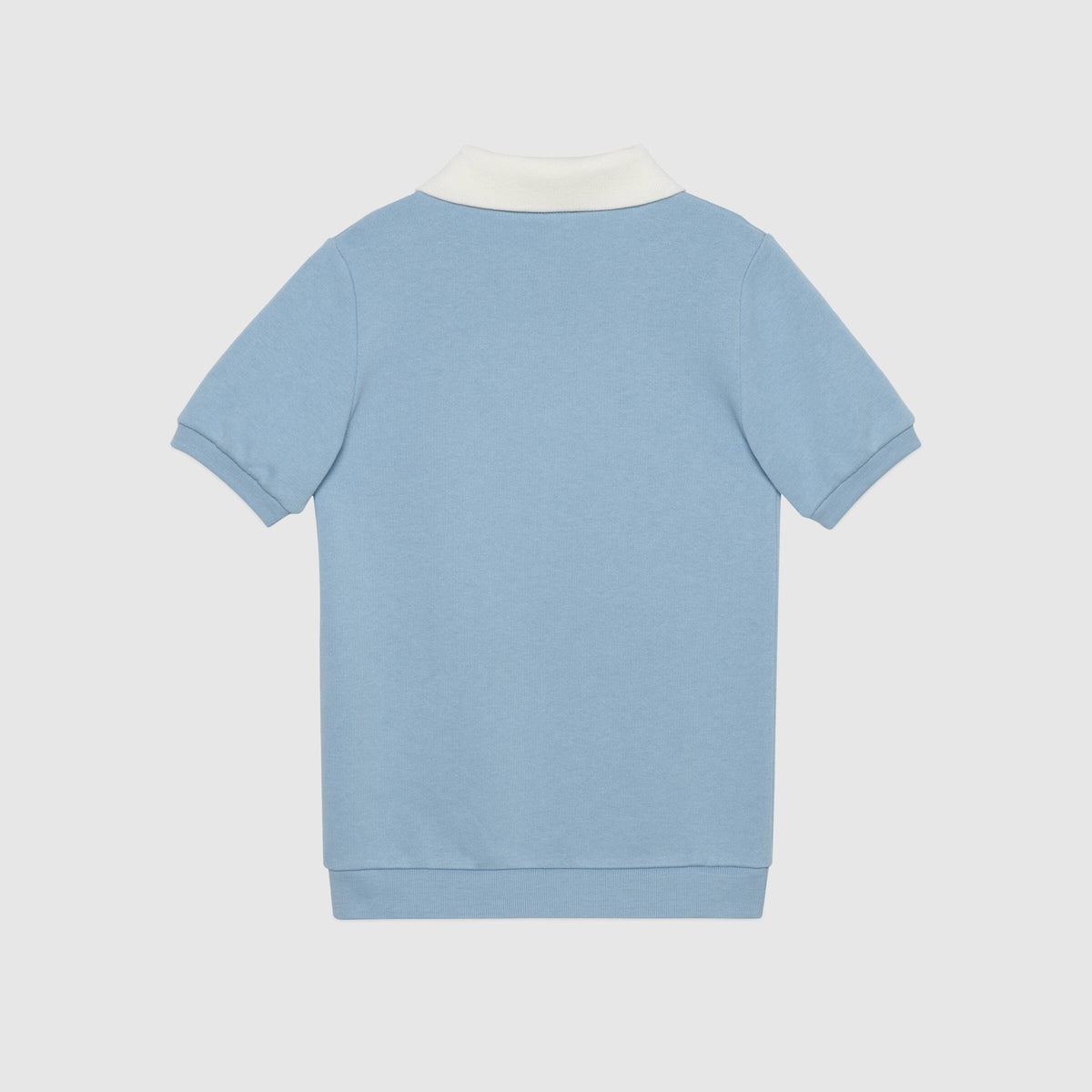 Girls Blue Logo Cotton Dress