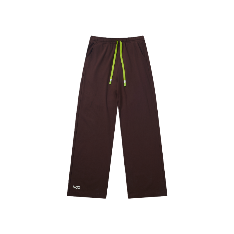 亲子款棕色噗噗棉长裤