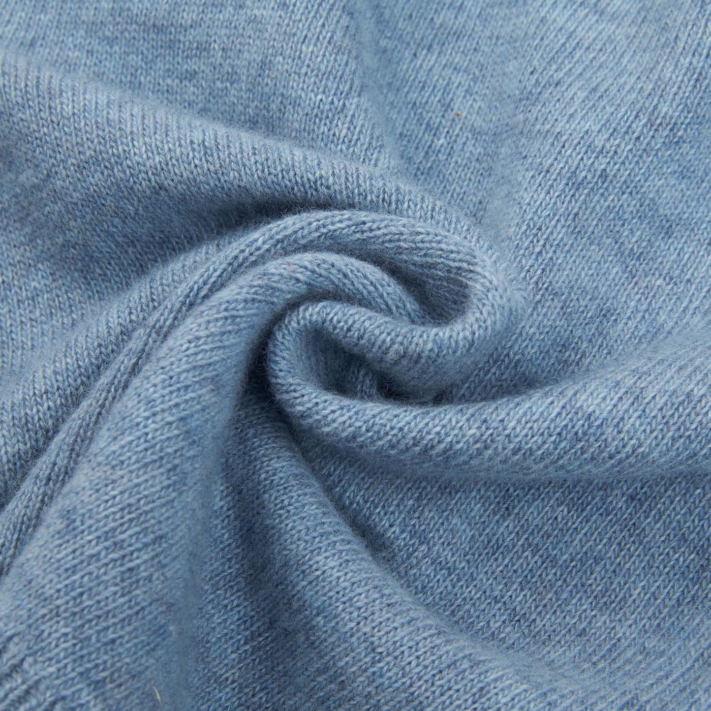 Girls Light Blue Wool Sweater