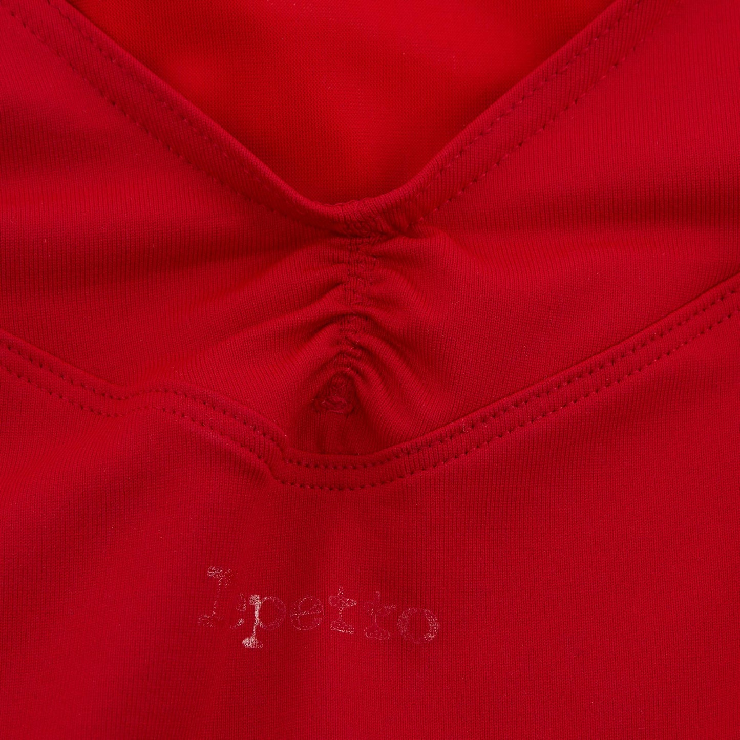 女童红色芭蕾舞连体衣