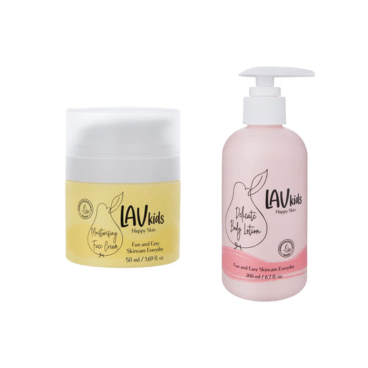 儿童保湿身体乳200ml &儿童多维保湿面霜50ml