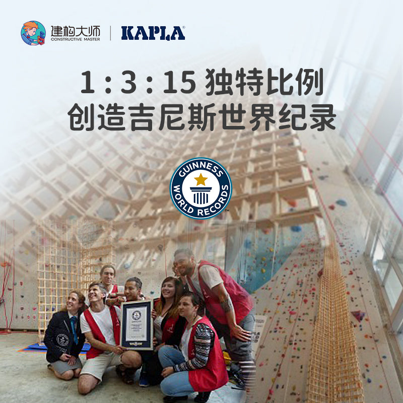 KAPLA建构片-10色彩色装(40片/色)