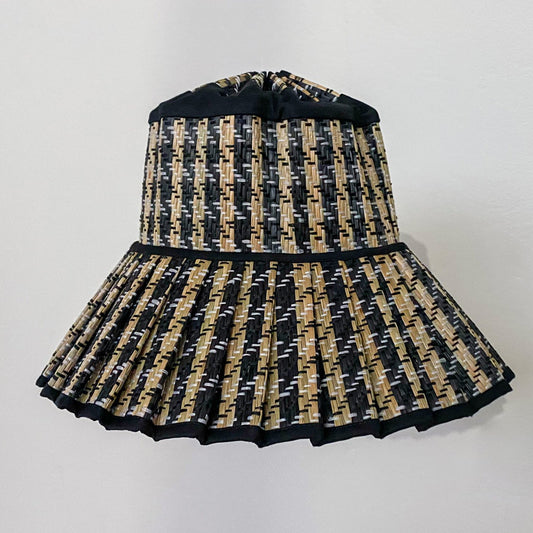 女童黑色'Luxe Capri'遮阳帽