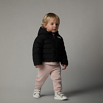 The North Face 婴儿双面 Perrito 连帽夹克(黑色)