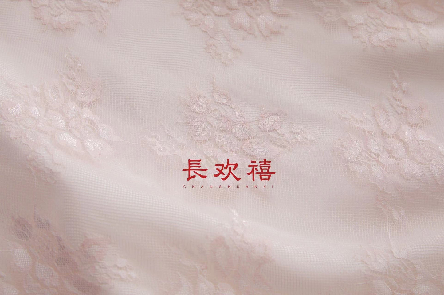 女童粉色"忆兰亭"两件套旗袍