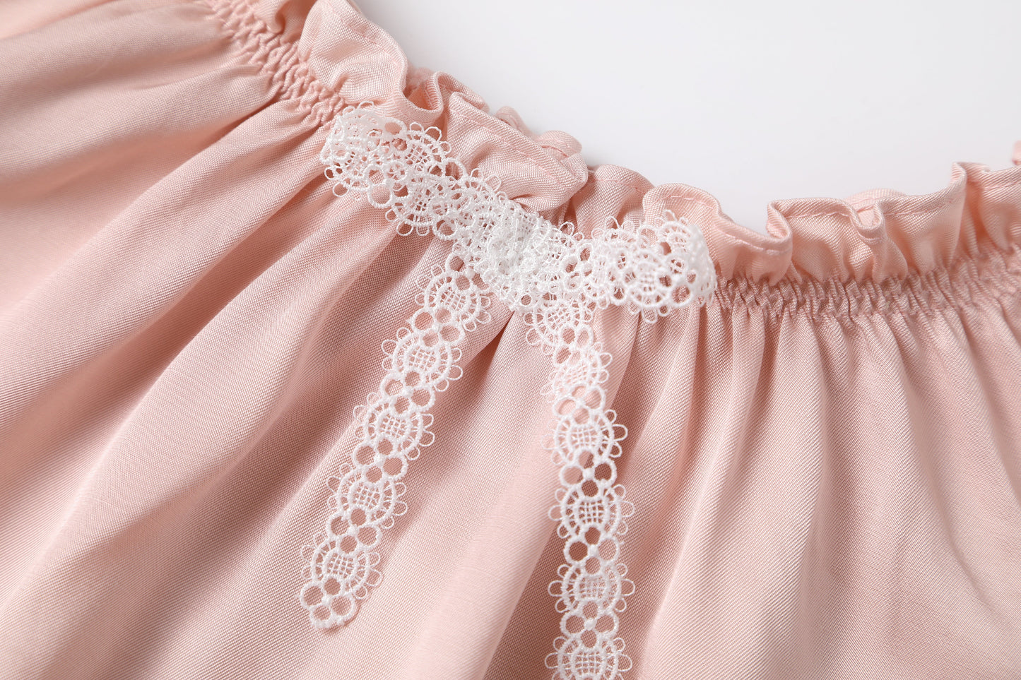 粉色梦幻公主家居服两件套