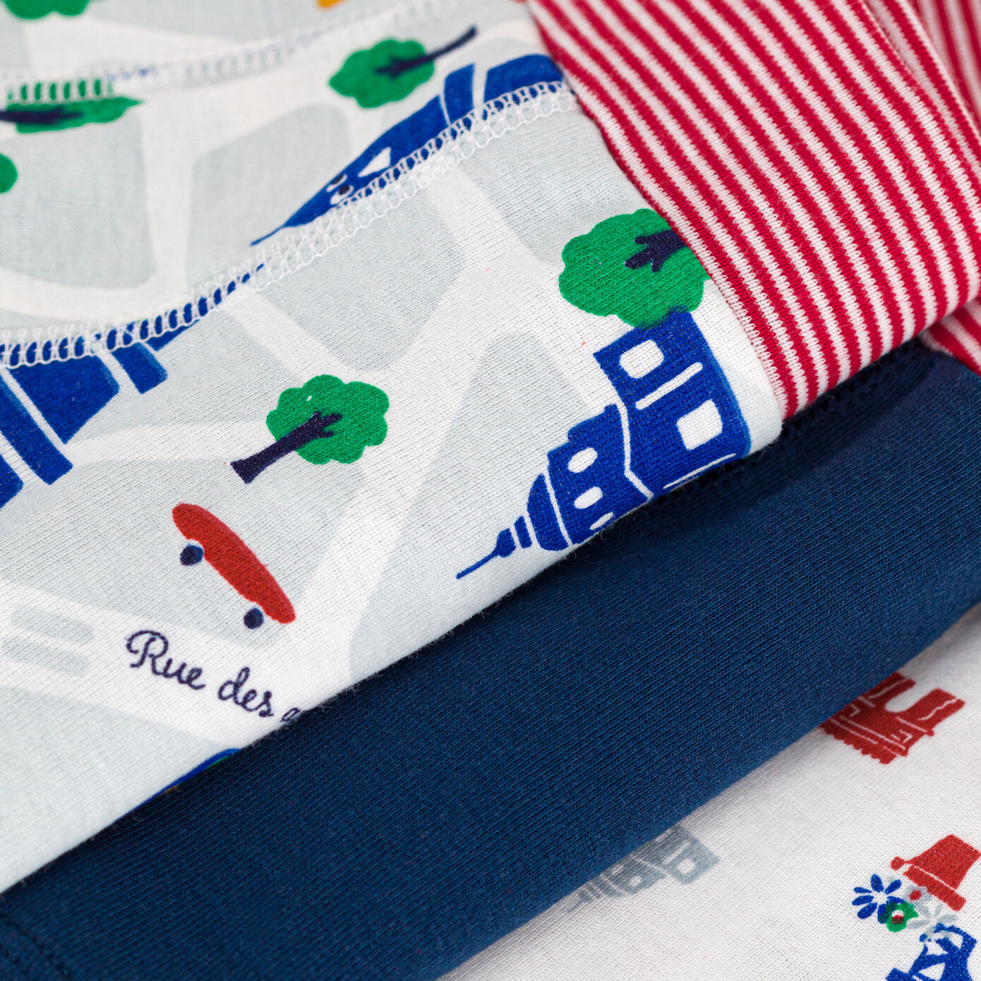 男童彩色棉内裤套装(3件)